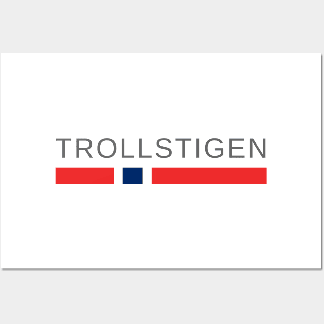 Trollstigen Norway Wall Art by tshirtsnorway